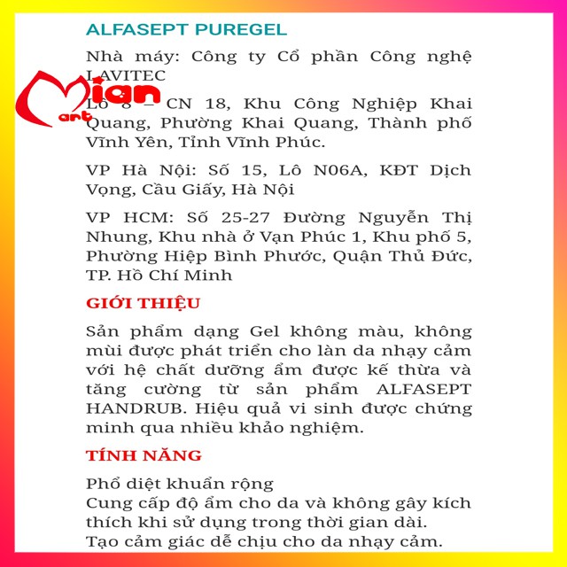 [XẢ KHO 3 NGÀY] GEL RỬA TAY KHÔ SÁT KHUẨN ALFASEPT 100ML | BigBuy360 - bigbuy360.vn