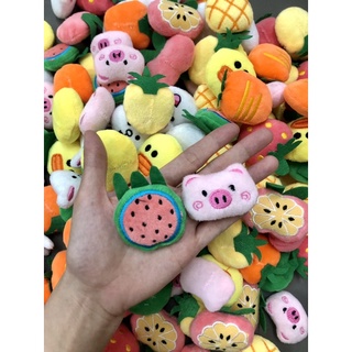 mặt gấu bông mini 5-7cm
