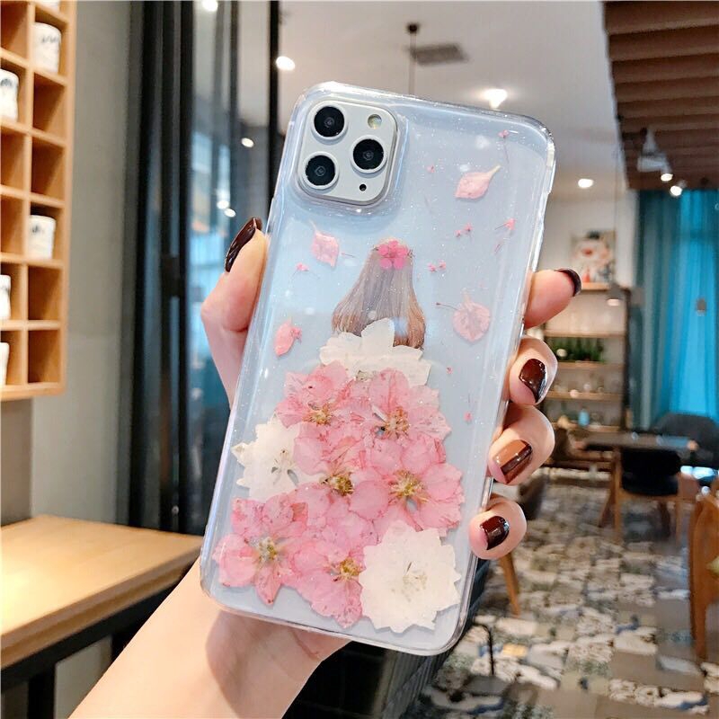 Ốp điện thoại họa tiết hoa nhiều mẫu mã cho iPhone 12 11 Pro Max SE2020 7 8 Plus X XR XS MAX 12PRO | BigBuy360 - bigbuy360.vn