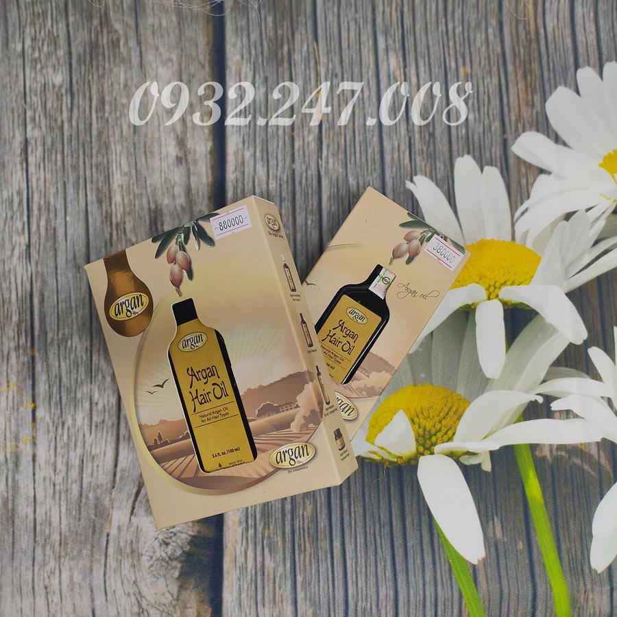 TINH DẦU DƯỠNG TÓC VITAMINS ARGAN OIL TREATMENT