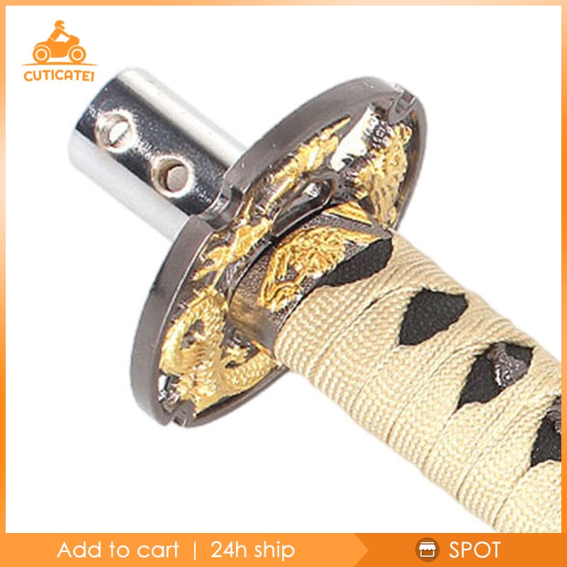 Núm gạt cần số phong cách samurai cho xe ô tô độc đáo