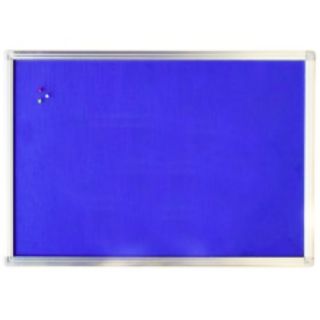 Bảng ghim nỉ 40 x 60 khung nhôm bo nhựa 4 góc tặng kèm 36 ghim mũ nhựa
