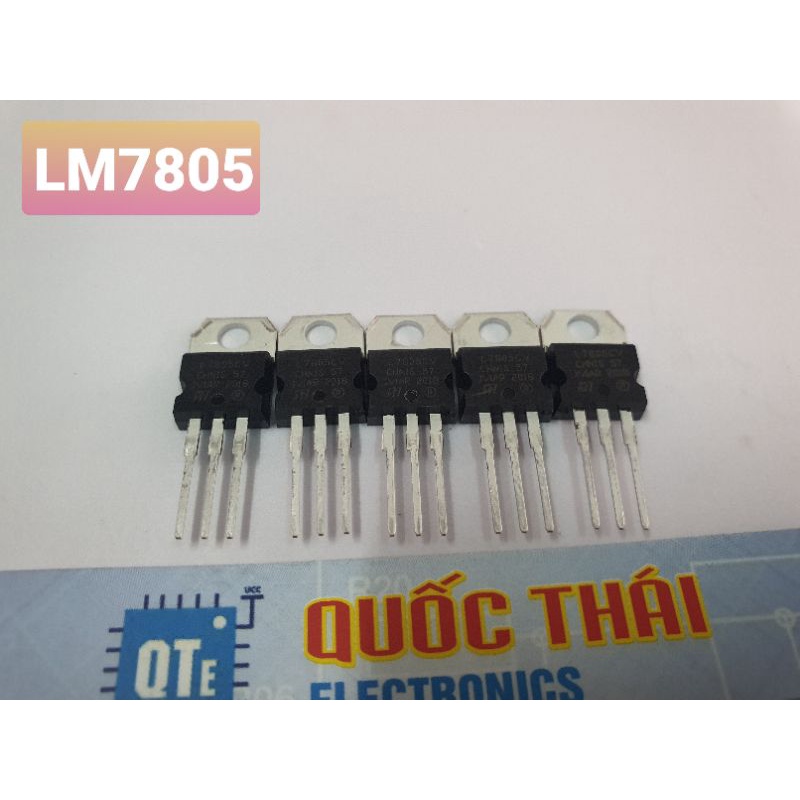 [Mã ELHACE giảm 4% đơn 300K] Combo 5 ic nguồn LM7805