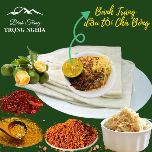 -Bánh Tráng Sa Tế Tỏi Tắc Chà Bông Trọng Nghĩa