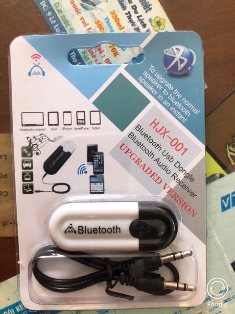 Usb Bluetooth Dongle HJX-001 Tạo Bluetooth Cho Loa &amp; Amply - BH 3 Tháng | Usb Phát Bluetooth Cho Loa_ on 63839