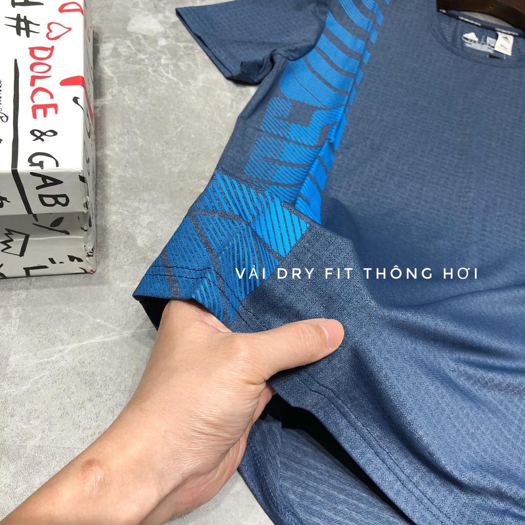 Áo thun thể thao gym bigsize cao cấp áo phông cổ tròn ngắn tay xuất khẩu APTT 126 - 2600