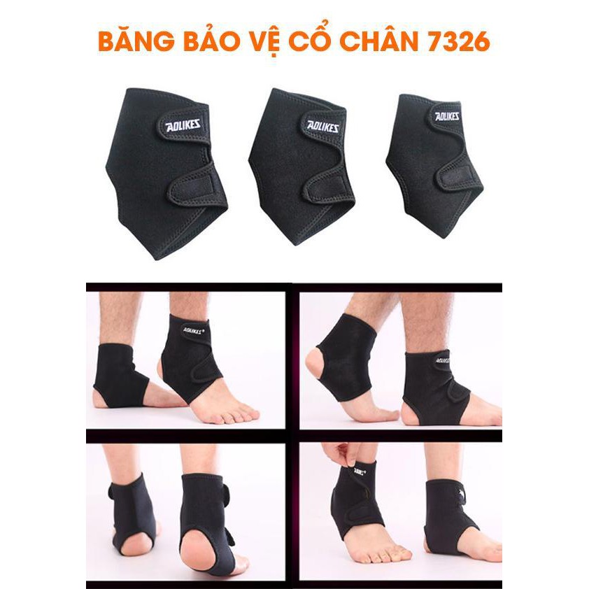 BĂNG CUỐN BẢO VỆ MẮT CÁ CHÂN AOLIKES 7626 (1 chiếc)