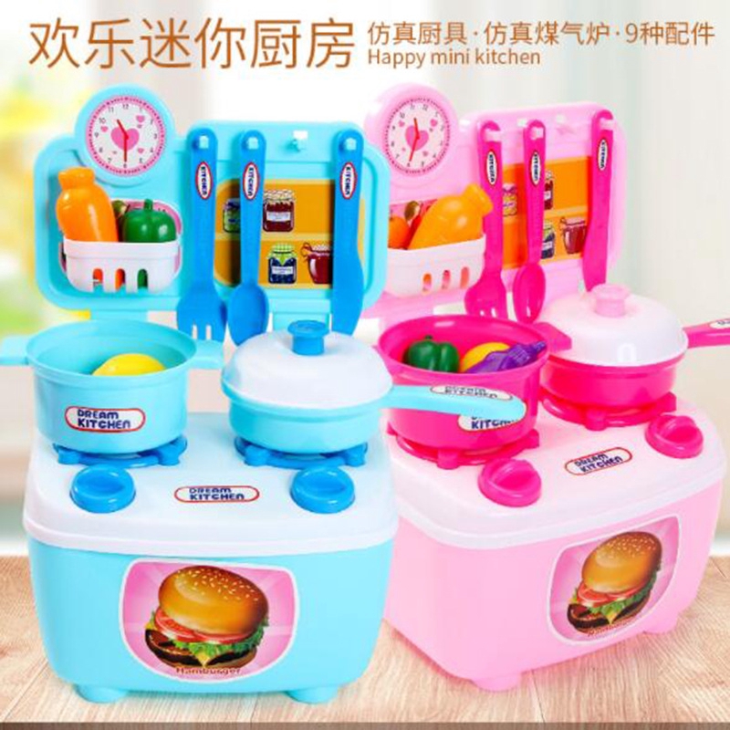 Bộ Đồ Chơi Nhà Bếp Mini Cho Bé Gái