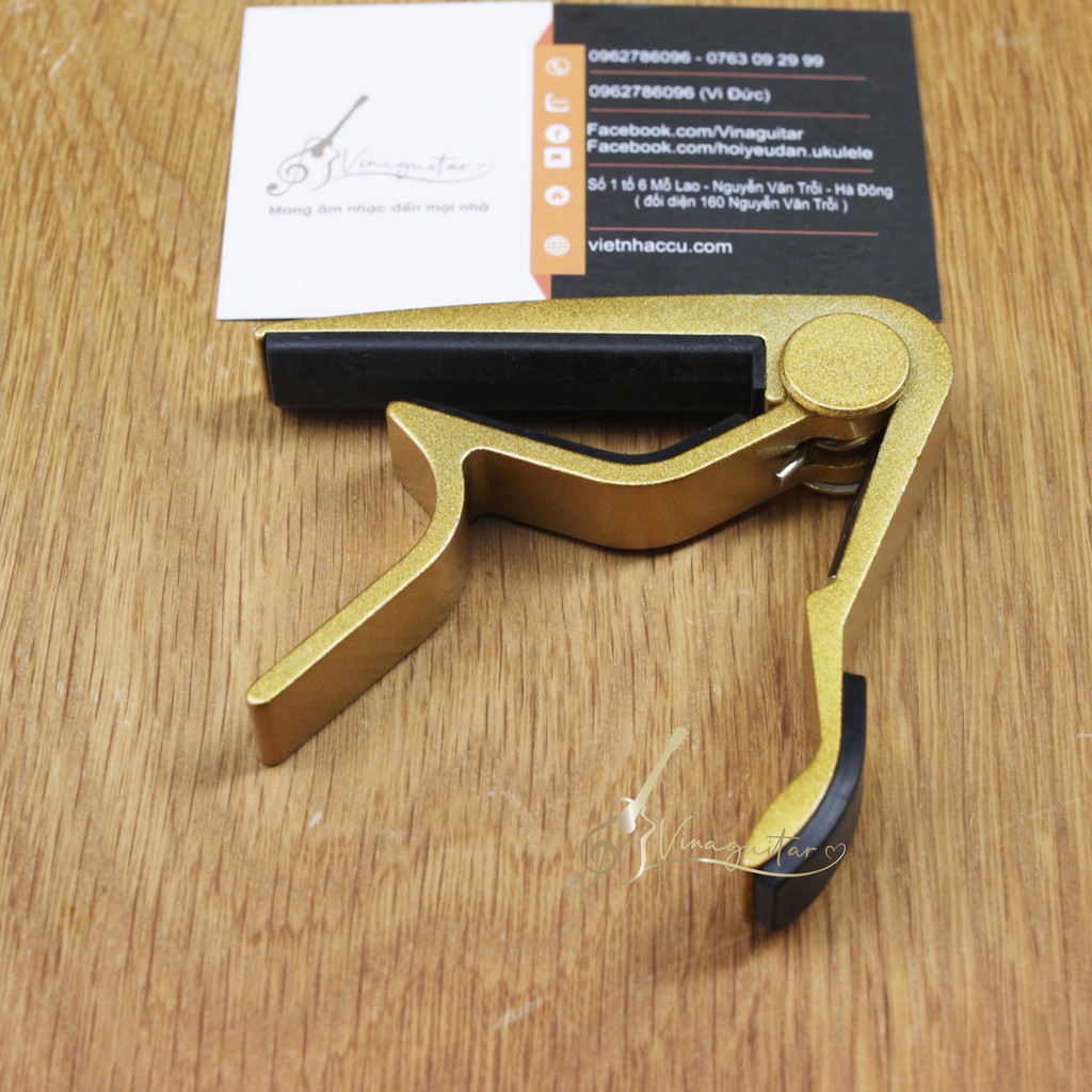 Capo Guitar Kim Loại Chất Lượng Cao- Kẹp Chặt Chống Rè, Rung Tuyệt Đối AC