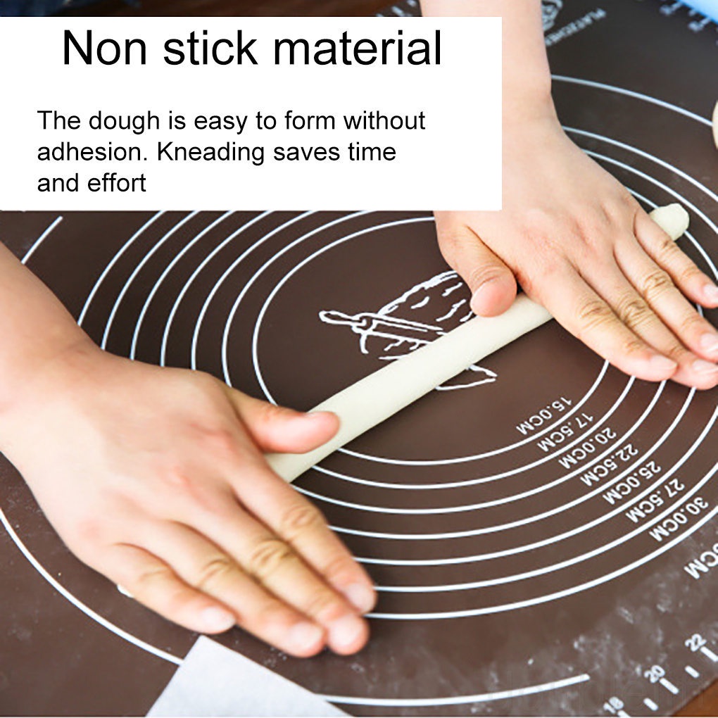 Thảm Nhào Bột Làm Bánh Bằng Silicone Chống Dính Tiện Dụng