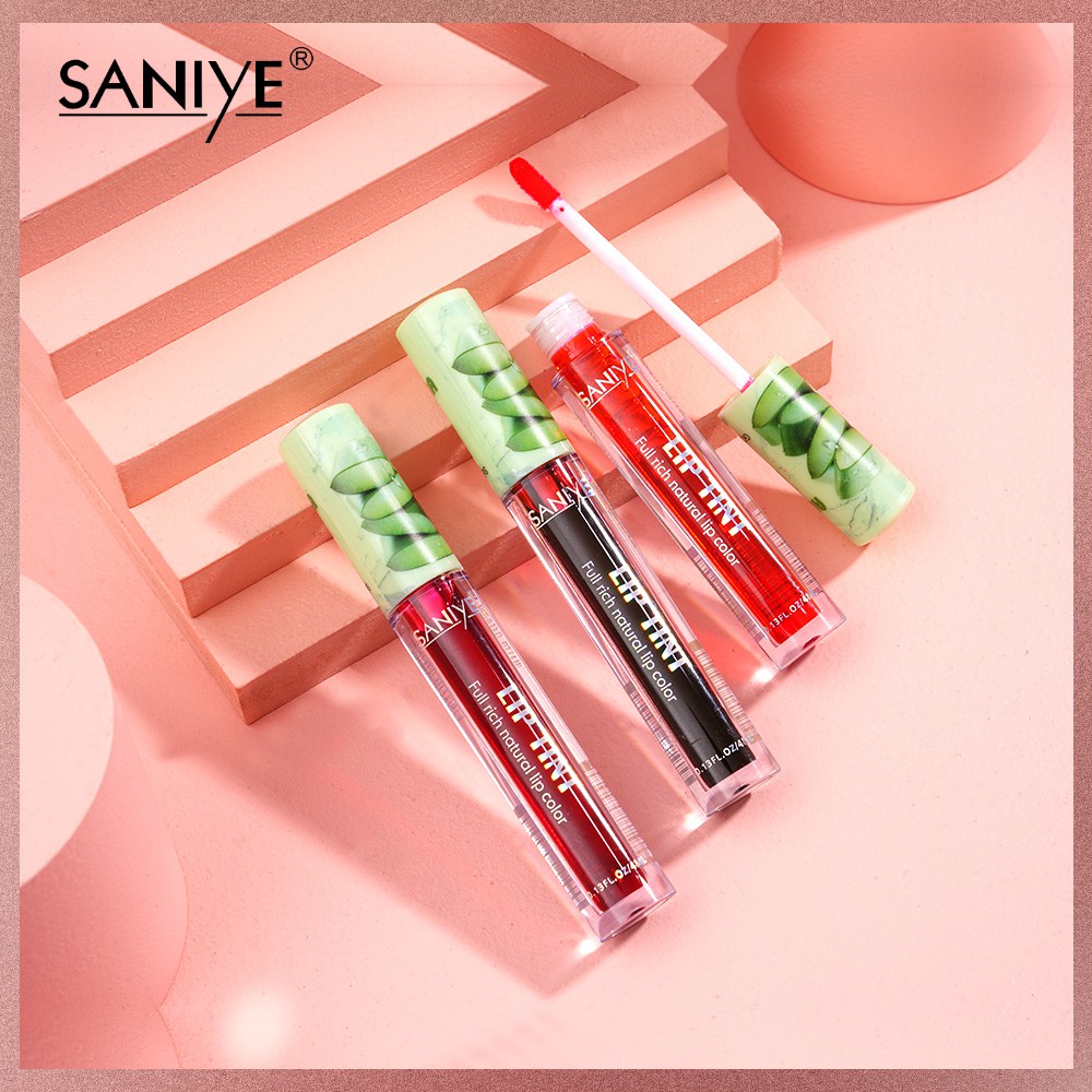 [Hàng mới về] Son tint SANIYE chiết xuất từ lô hội chống thấm nước 3 màu sắc tùy chọn L1139 | BigBuy360 - bigbuy360.vn