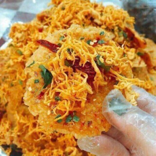 COMBO 2 HŨ CƠM CHÁY LẮC KHÔ GÀ LÁ CHANH 500g/hũ