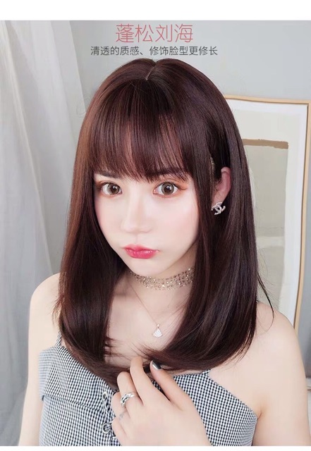 [TÓC GIẢ] BỘ CỤP NGANG VAI SÀNH ĐIỆU SỈ 120K