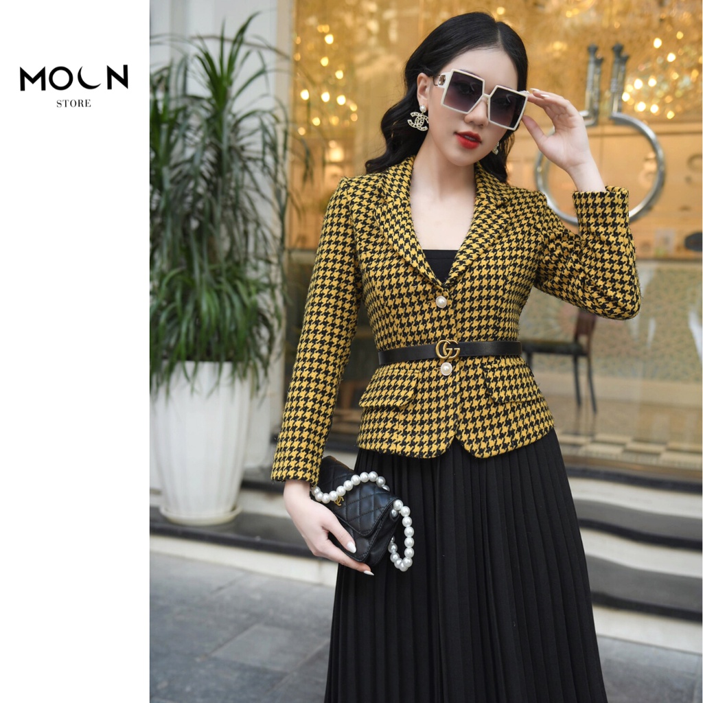 Set bộ công sở nữ thanh lịch, Áo vest cùng chân váy BSB473 Moon Store | BigBuy360 - bigbuy360.vn