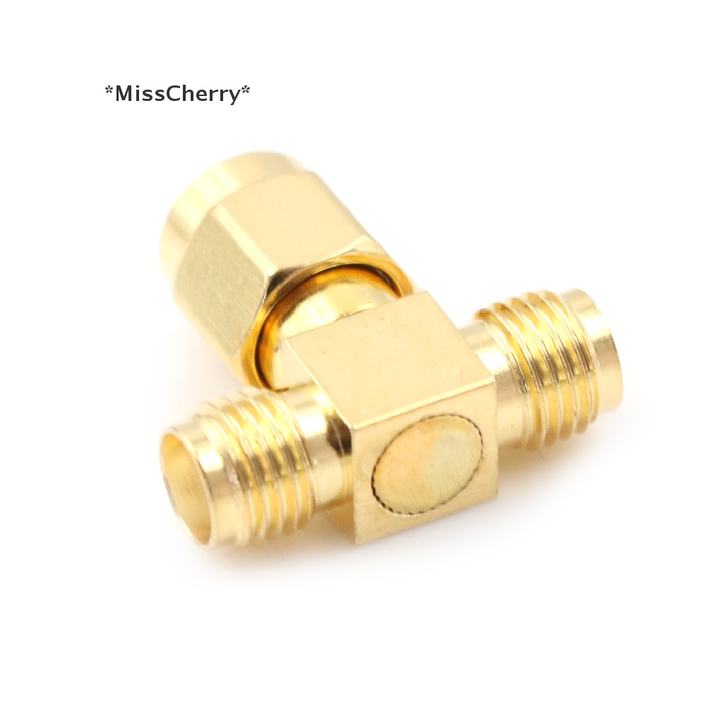 Đầu Nối SMA Male Sang 2 Dual SMA Female T Type RF Coaxial 3 Chiều [Hot]