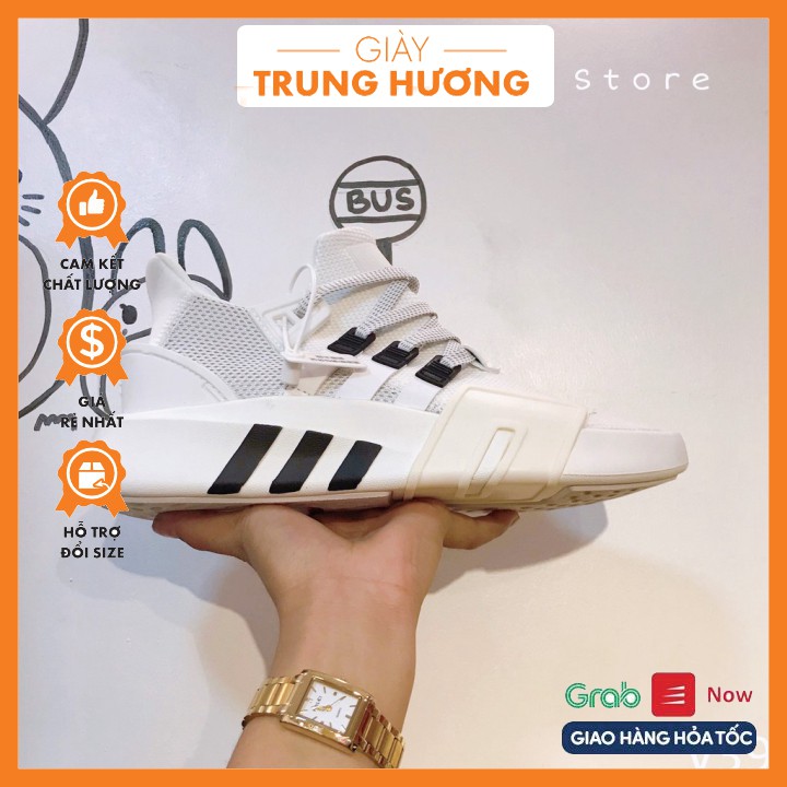 Giày EQT Trắng Đen Giày Trung Hương V39 V40 11 fullbox