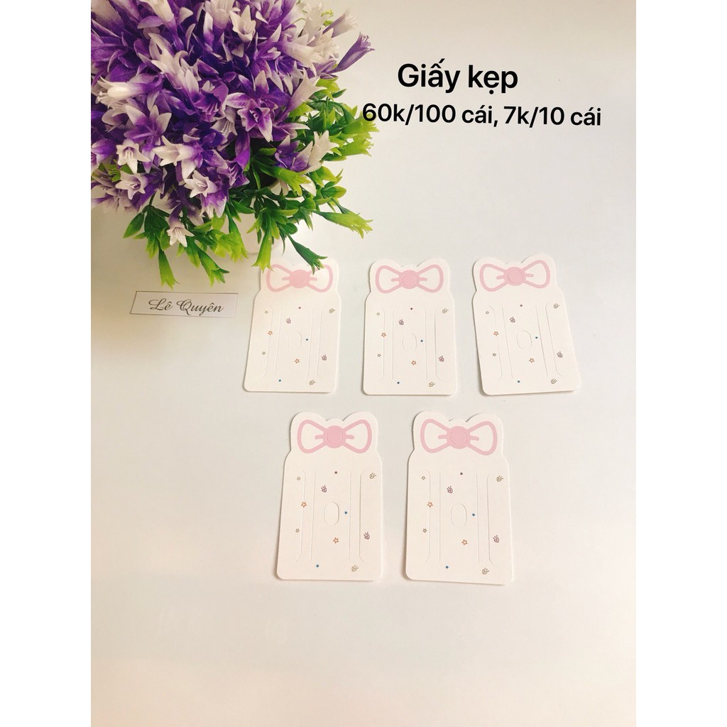 Kẹp giấy nơ 10 cái