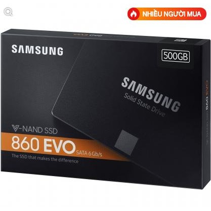 Ổ cứng SSD 500GB Samsung 860 EVO 2.5-Inch SATA III