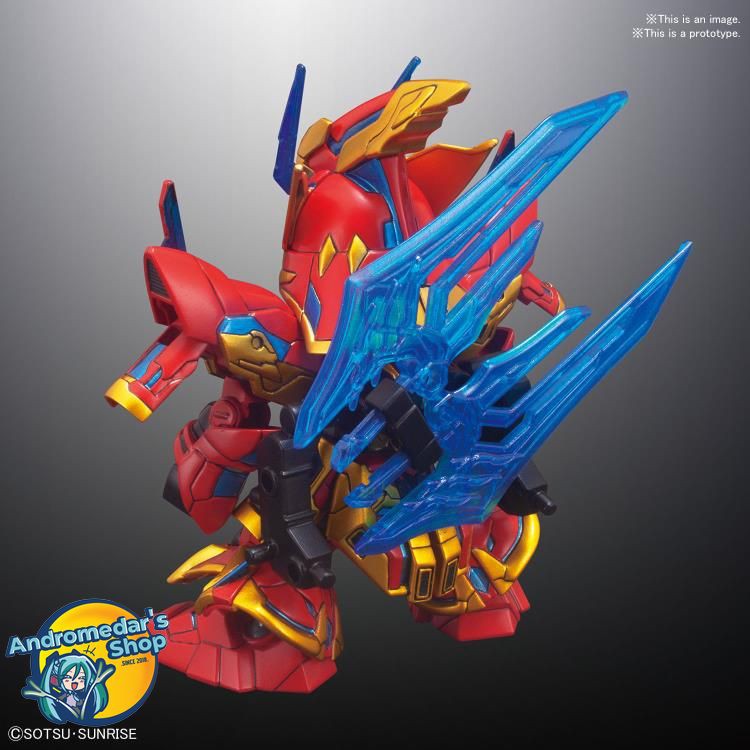 [Bandai] Mô hình lắp ráp Gundam SD Sangoku Soketsuden #21 Zhang Liao Sazabi Model Kit