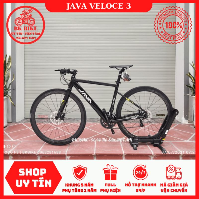 Xe Đạp Thể Thao Java Veloce 3 Italy - Khung Nhôm, Groupset Shimano Claris