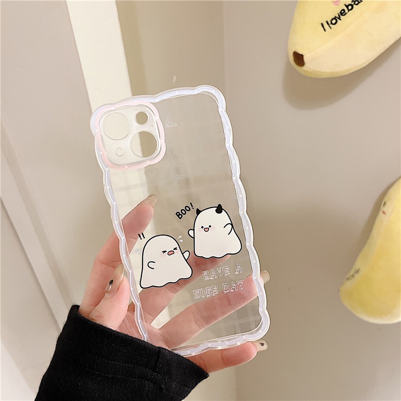 Ốp Điện Thoại Họa Tiết Sóng Biển Lớn Cho Iphone 13Pro 11 / 12 / xs / xr 6 / 7 / 8 / PLUS / 14-14