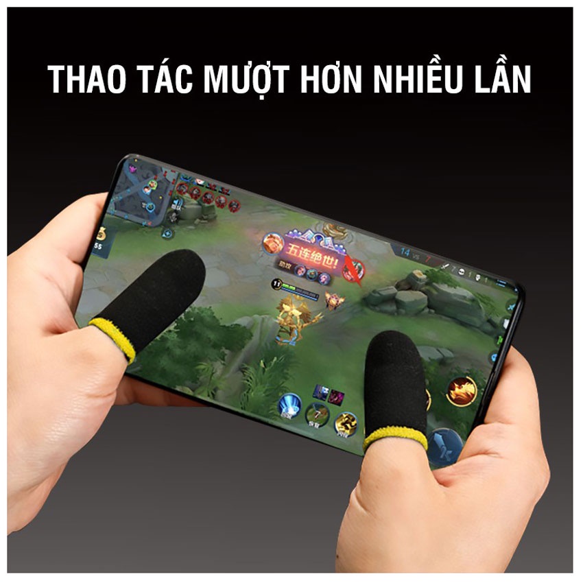 Bao găng tay chơi game Mobile Pubg, FOG GT03 - Chống mồ hôi tay, tăng độ nhạy cảm ứng | BigBuy360 - bigbuy360.vn