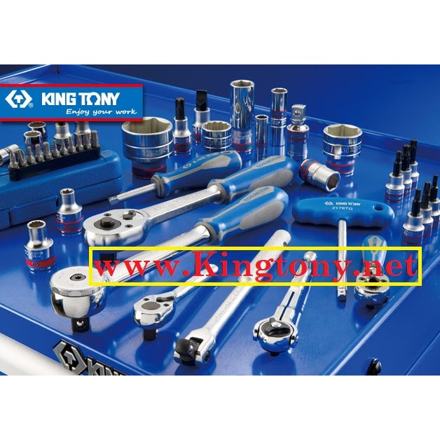 Bộ đầu tuýp 8 chi tiết 1/2 inch Kingtony 4408MP