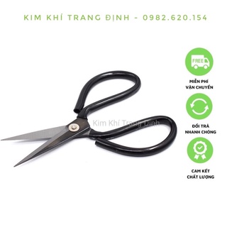 Kéo cắt đa năng a1 200mm tay bọc đen cắt vải, giấy...