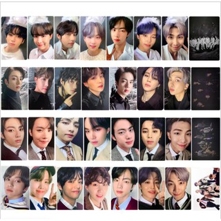 Set 4 card ảnh thành viên Bangtan 7 unoff