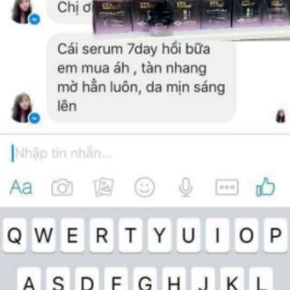 SERUM 7DAY TÁI TẠO DA MWHITE