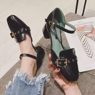 Giầy cao gót đế trụ
