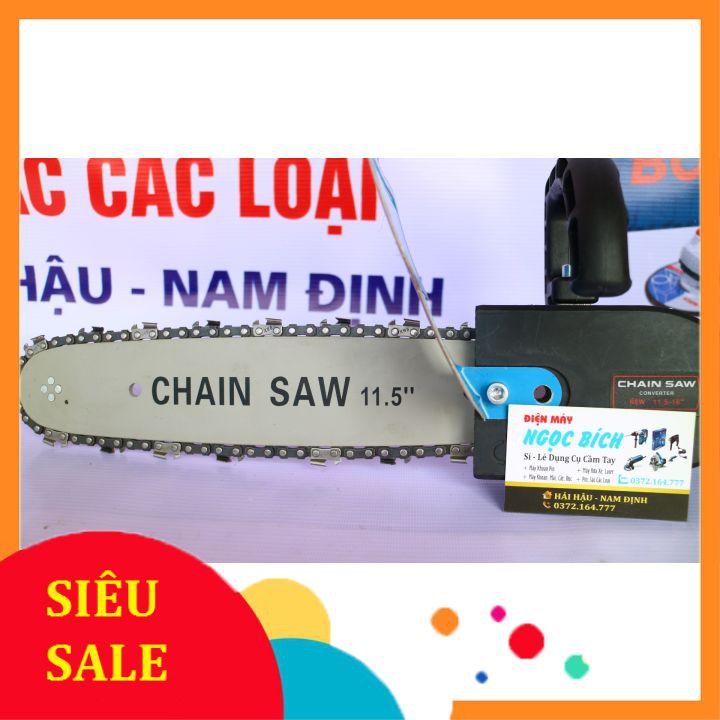 [Phun Nhớt Tự Động] Bộ Lưỡi Cưa Gắn Máy Mài