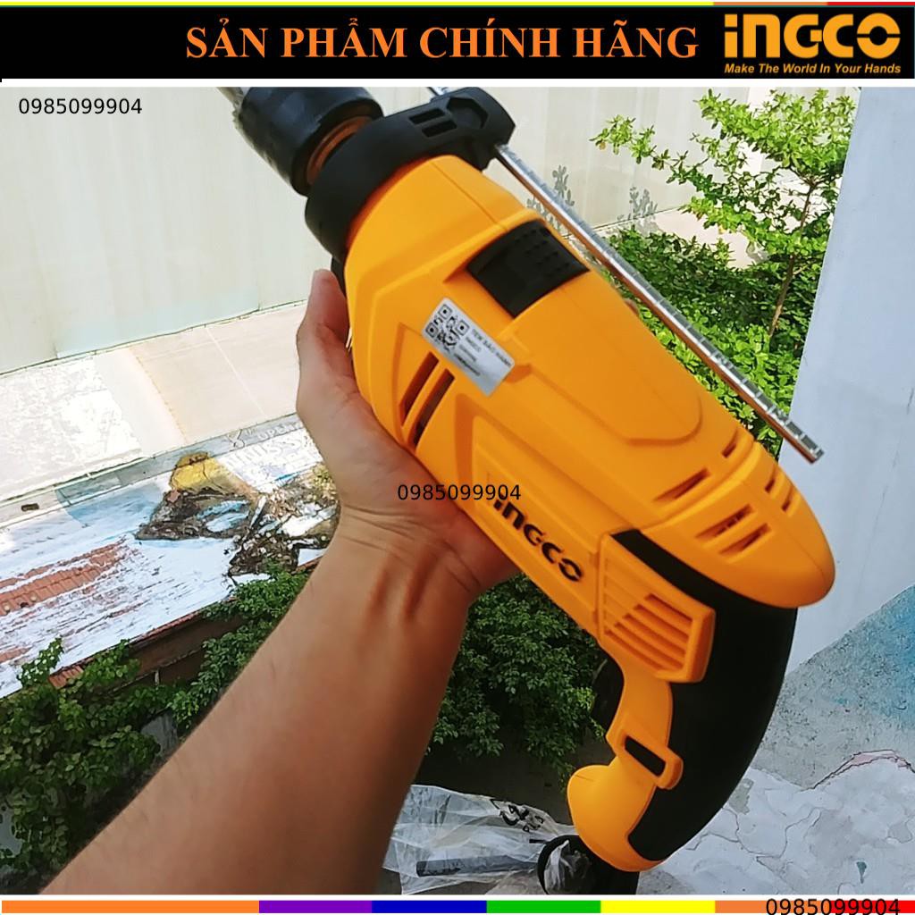 Máy khoan hai chế độ dùng điện 13mm 850W INGCO ID8508E 100% dây đồng