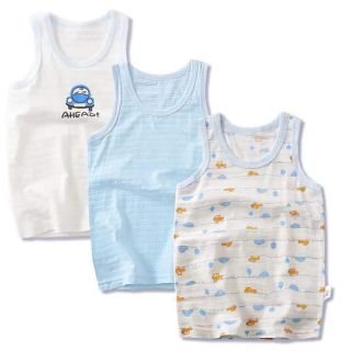 Set 3 áo cotton tre cho bé trai