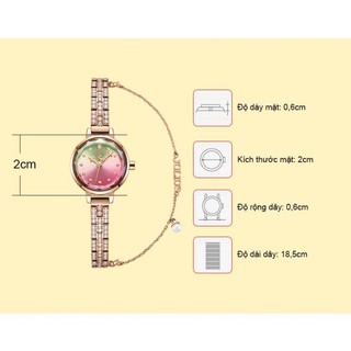 Đồng hồ nữ Julius Star JS-035C