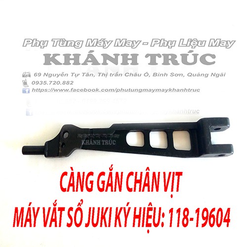 Càng gắn chân vịt máy may Vắt sổ JUKI MO2500 MÁY MAY CÔNG NGHIỆP