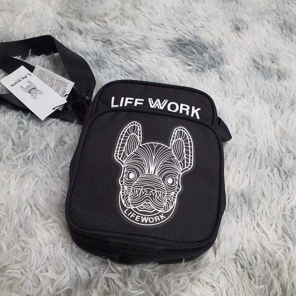 Túi Đeo Chéo LIFEWORK LK4 Logo Mini Bag Full Tag Code