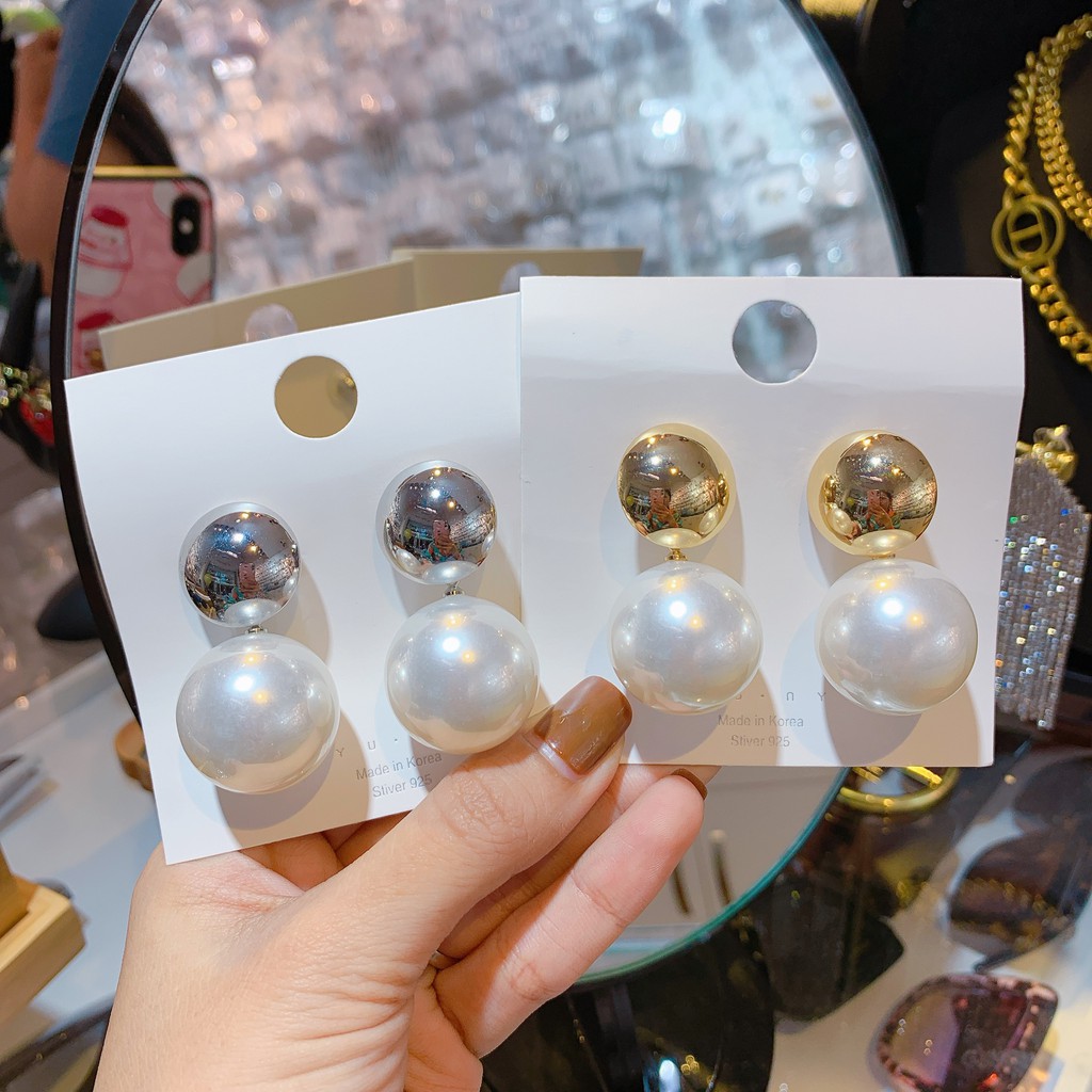 Bông Tai Nữ Đính Đá Thời Trang Cao Cấp Đẹp Giá Rẻ - Trang Sức Su Accessories - MS2512011