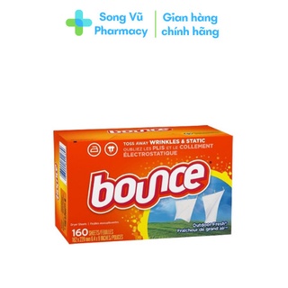 Giấy thơm Bounce Mỹ - Hộp 160 tờ