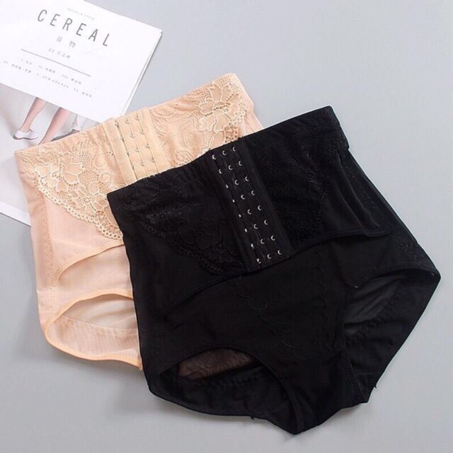Quần  Nịt Bụng Định Hình Siết Eo Thon Có Móc Cài Điều Chỉnh Chống Cuộn Yion Underwear QG01