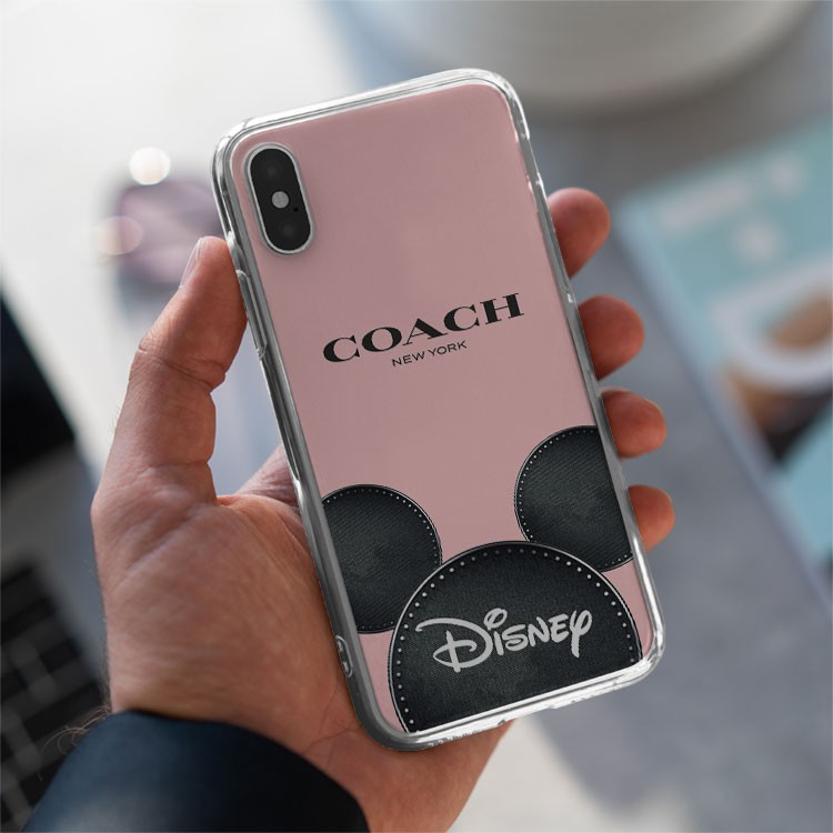 Ốp lưng thương hiệu Coach disney mickey Iphone 7/7Plus/8/8Plus/X/Xs/Xs Max/11/11 Promax/12/12 Promax 33