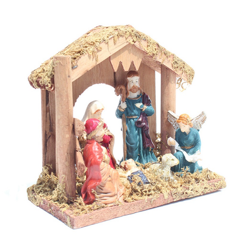 Nativity Tượng Chúa jesus Trang Trí Giáng Sinh