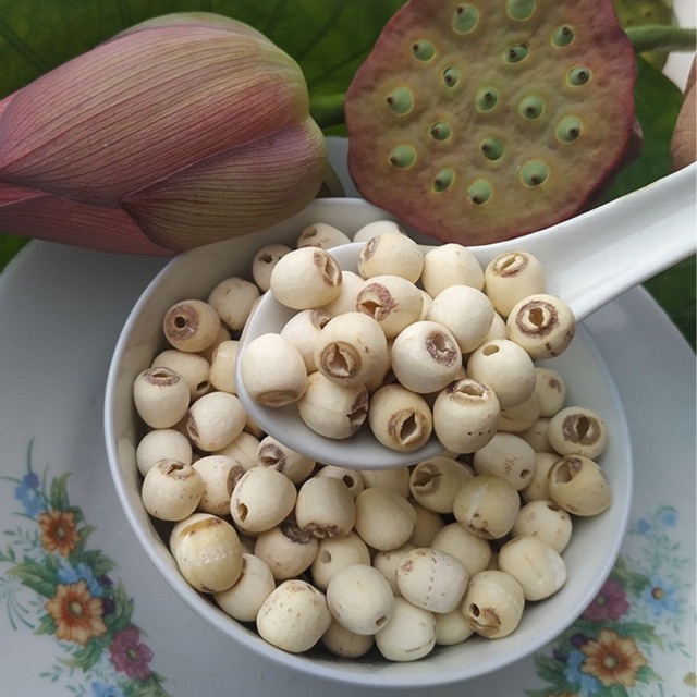 Hạt sen khô Đồng Tháp 500gr loại ngon | Bột Natural