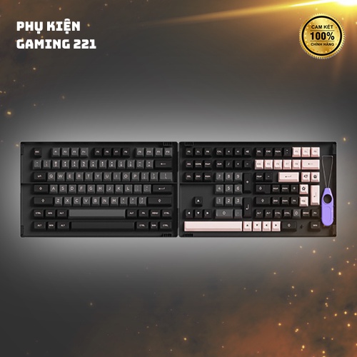 Nút bàn phím - AKKO Keycap set Black Pink - Hàng Chính Hãng