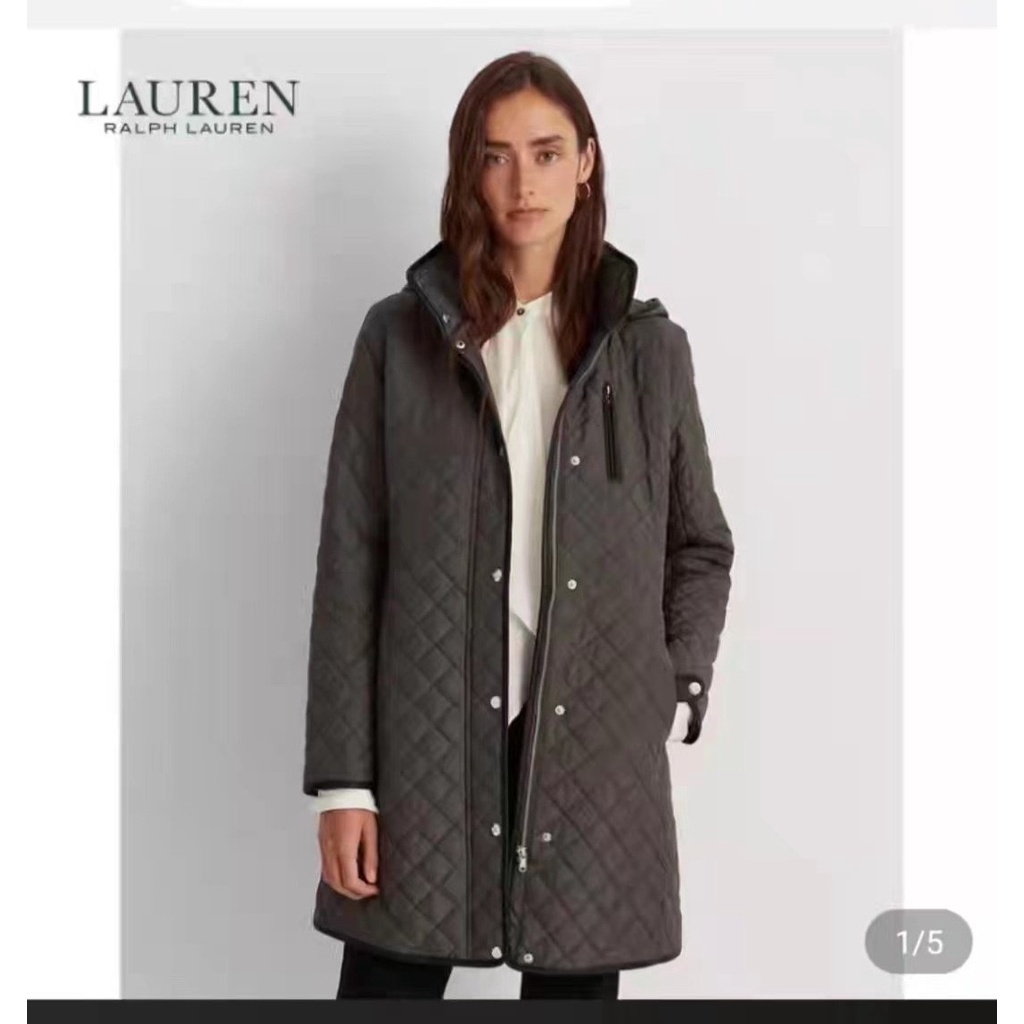 Áo khoác Ralph Lauren trần trám lông vũ