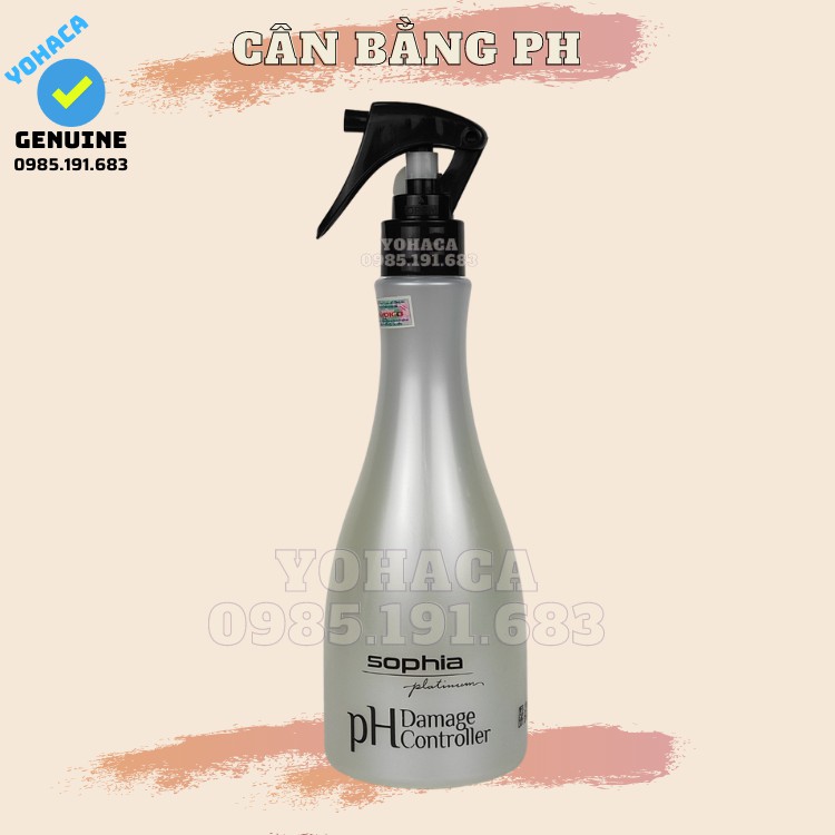 Xịt dưỡng cân bằng PH Sophia dưỡng ẩm 300ml