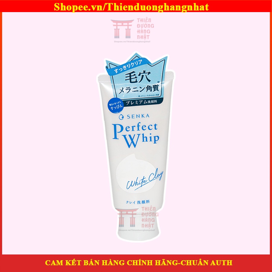 Sữa rửa mặt Senka Perfect Whip 120g-Nhật Bản