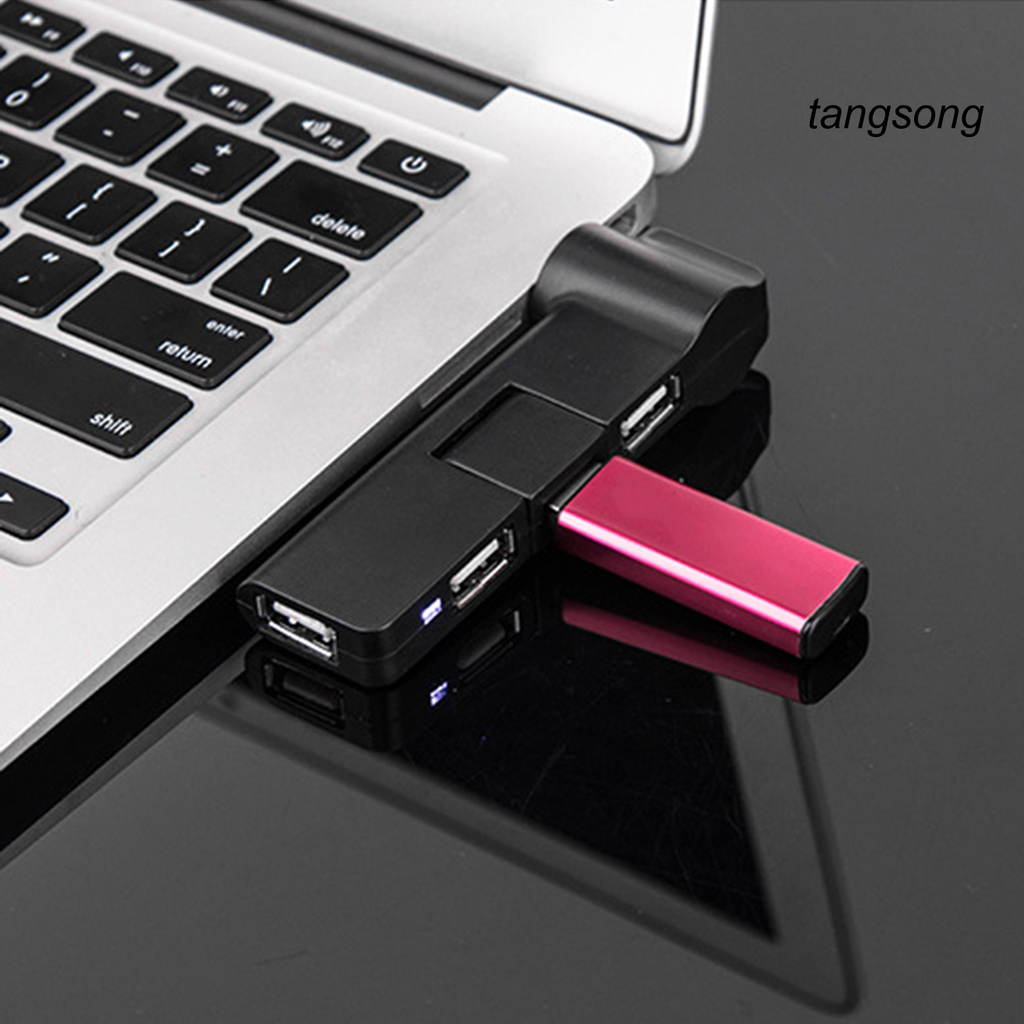 Dây Cáp Chia 4 Cổng Usb 2.0 Cho Máy Tính / Laptop