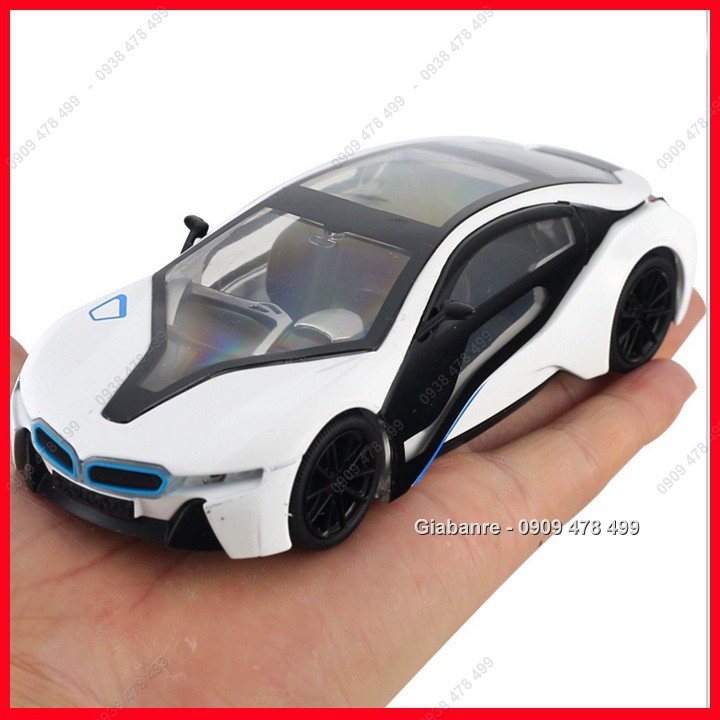 Xe Mô Hình Kim Loại Siêu Xe Bmw I8 - Tỉ Lệ 1:32 - 14cm - 9646