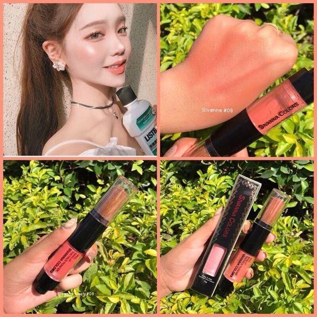 Cây má hồng cọ chổi Sivanna với tông cam gạch cực tây này.
